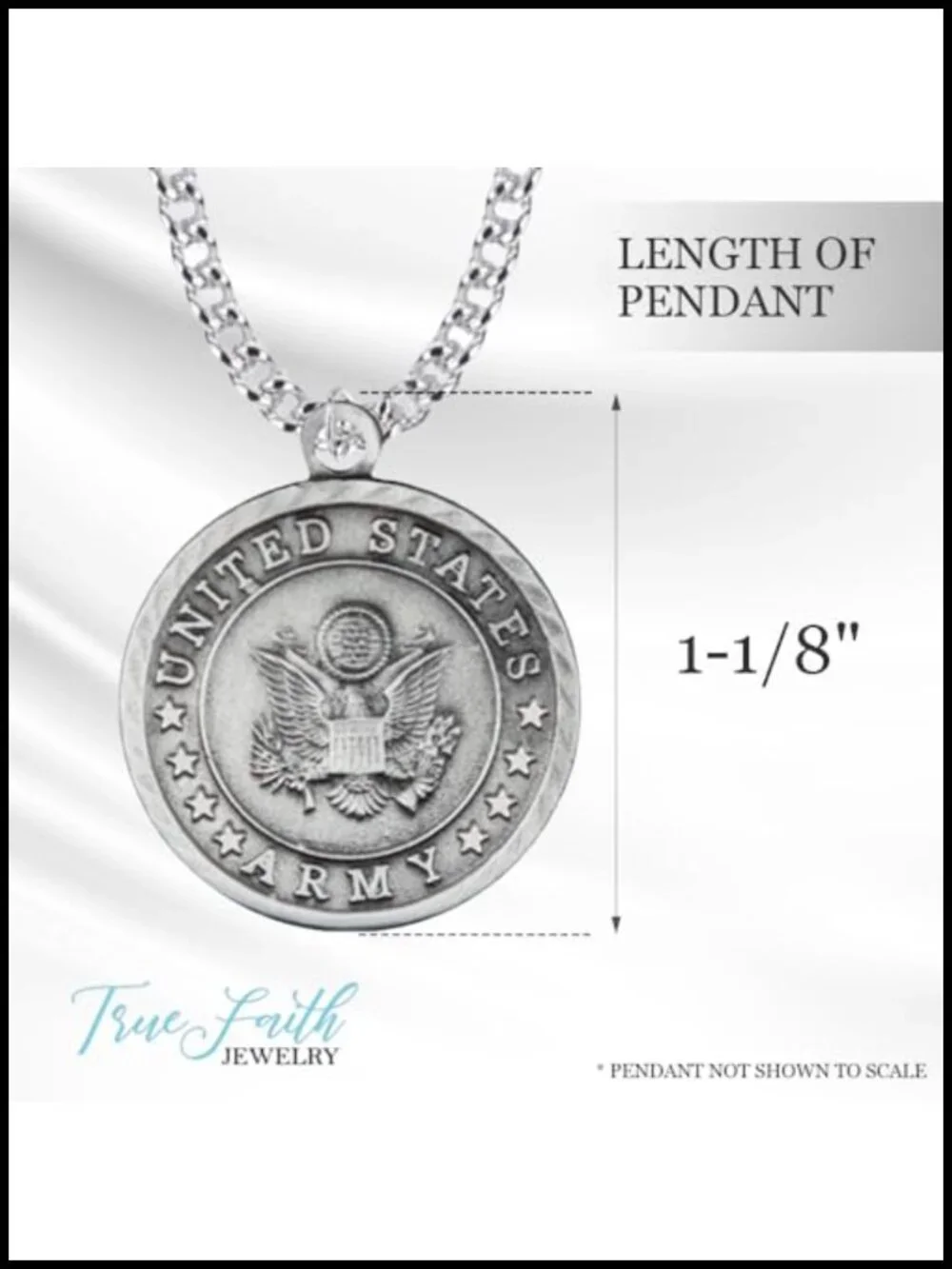Pewter St Michael Archangel Medal Pendant Necklace 24